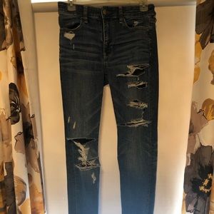 American Eagle  US Reg 10 Super Low jegging Super stretch